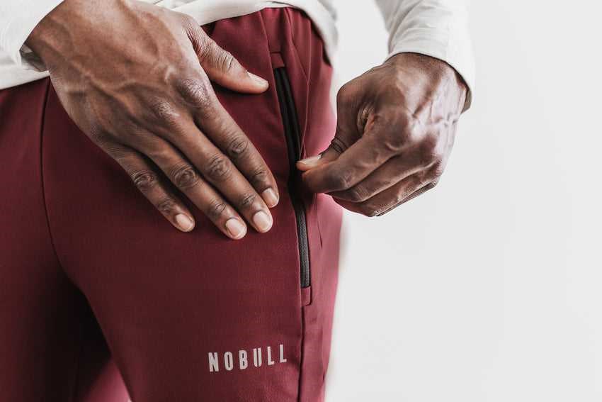 Nobull Jogger Bottoms Cabernet | 6475-KLXES