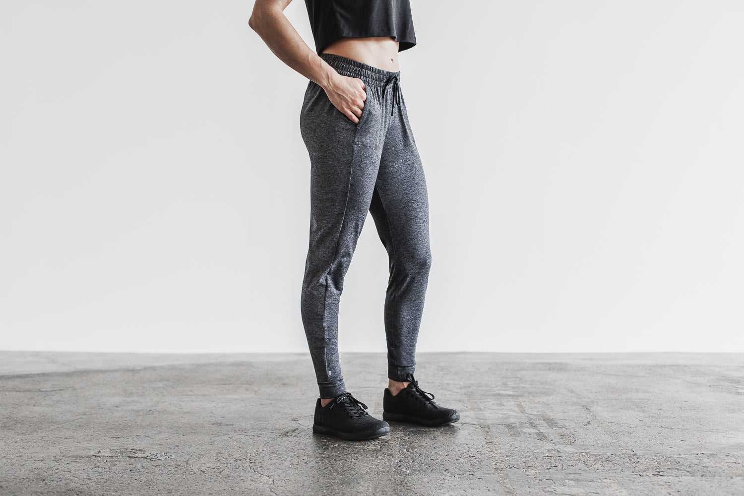 Nobull Jogger Bottoms Charcoal Heather | 3470-CJKPR