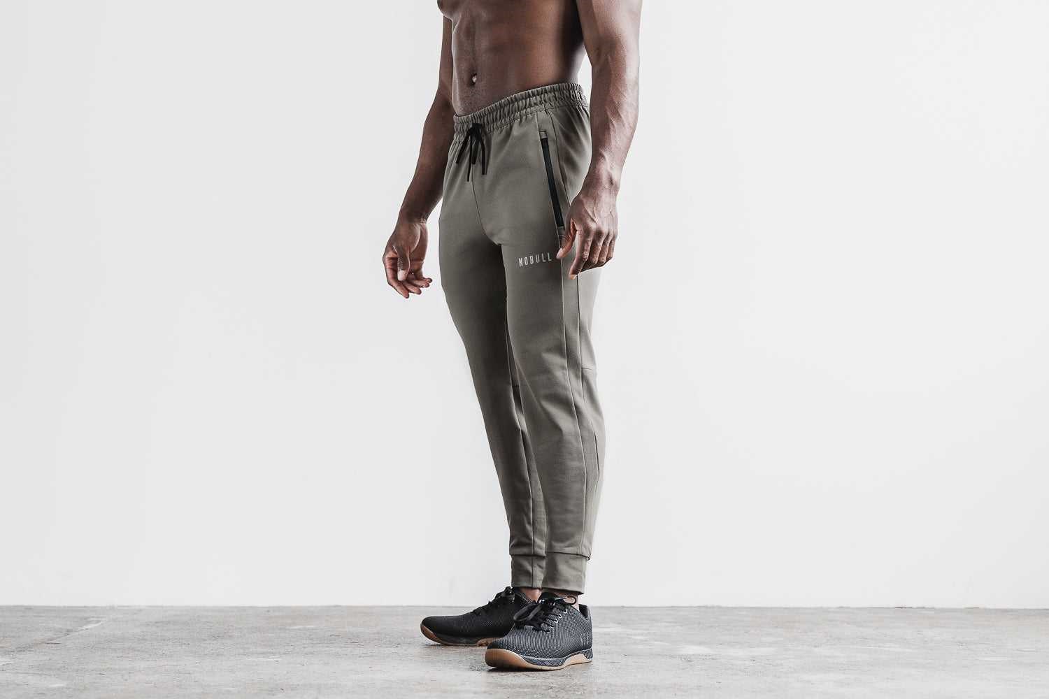 Nobull Jogger Bottoms Dark Fallen Rock | 8471-CBKYH