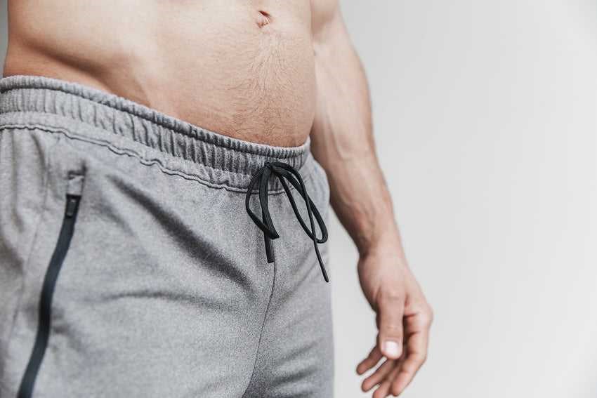 Nobull Jogger Bottoms Heather Grey | 4250-CSWAP