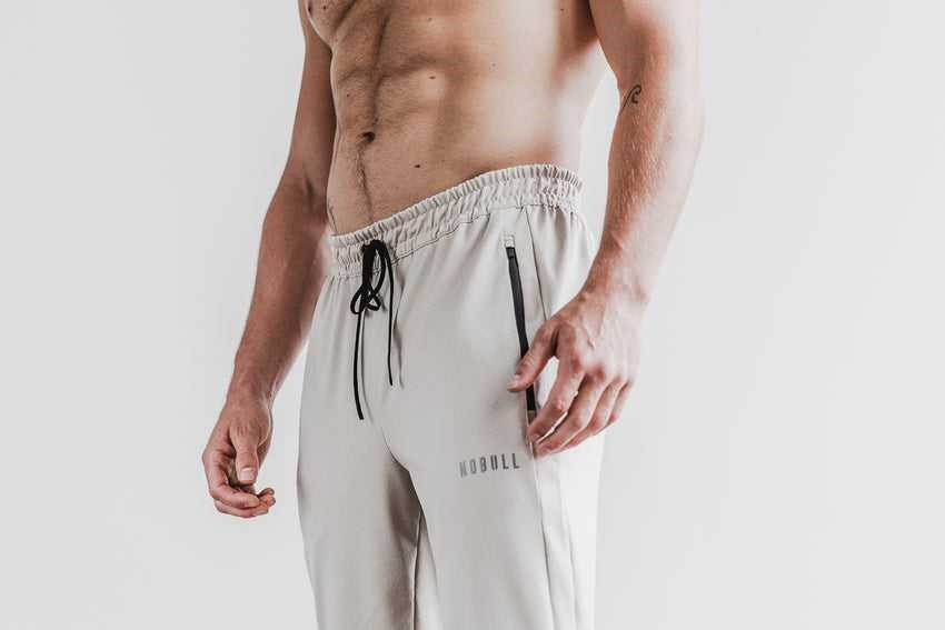 Nobull Jogger Bottoms Oatmeal | 6041-XWEGT