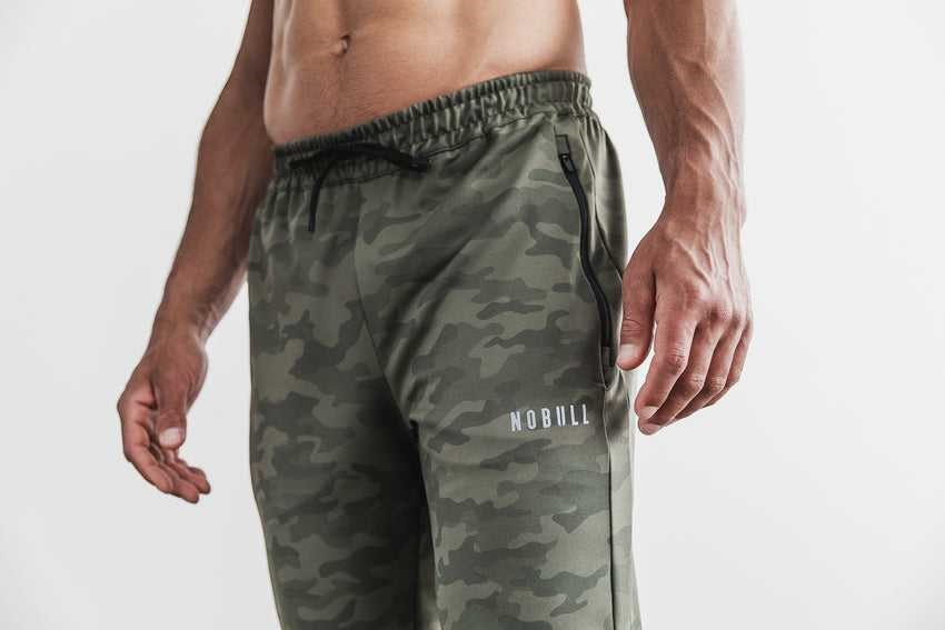 Nobull Jogger (Camo) Bottoms Army Green Camo | 9145-BHGQJ