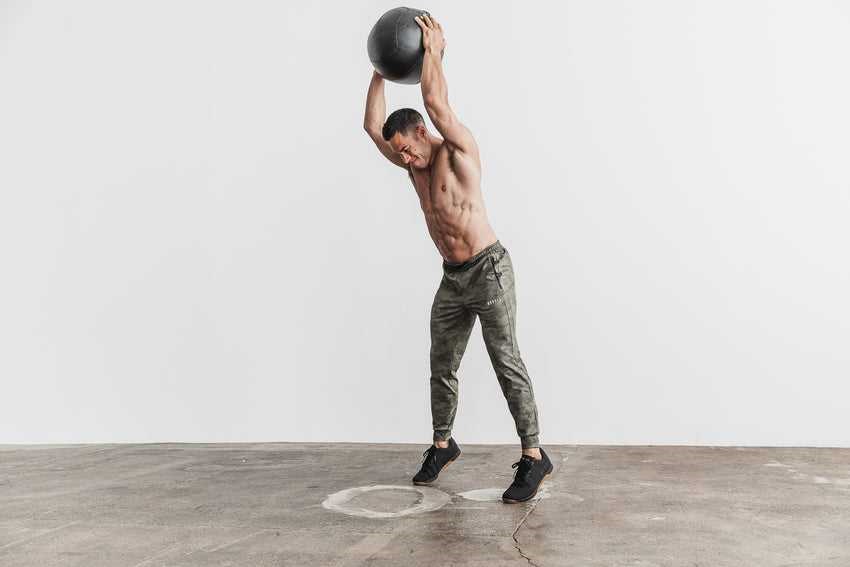 Nobull Jogger (Camo) Bottoms Army Green Camo | 9145-BHGQJ