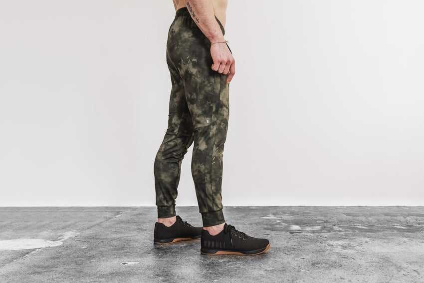 Nobull Jogger (Tie-Dye) Bottoms Army Green Tie-Dye | 2840-YMGQR