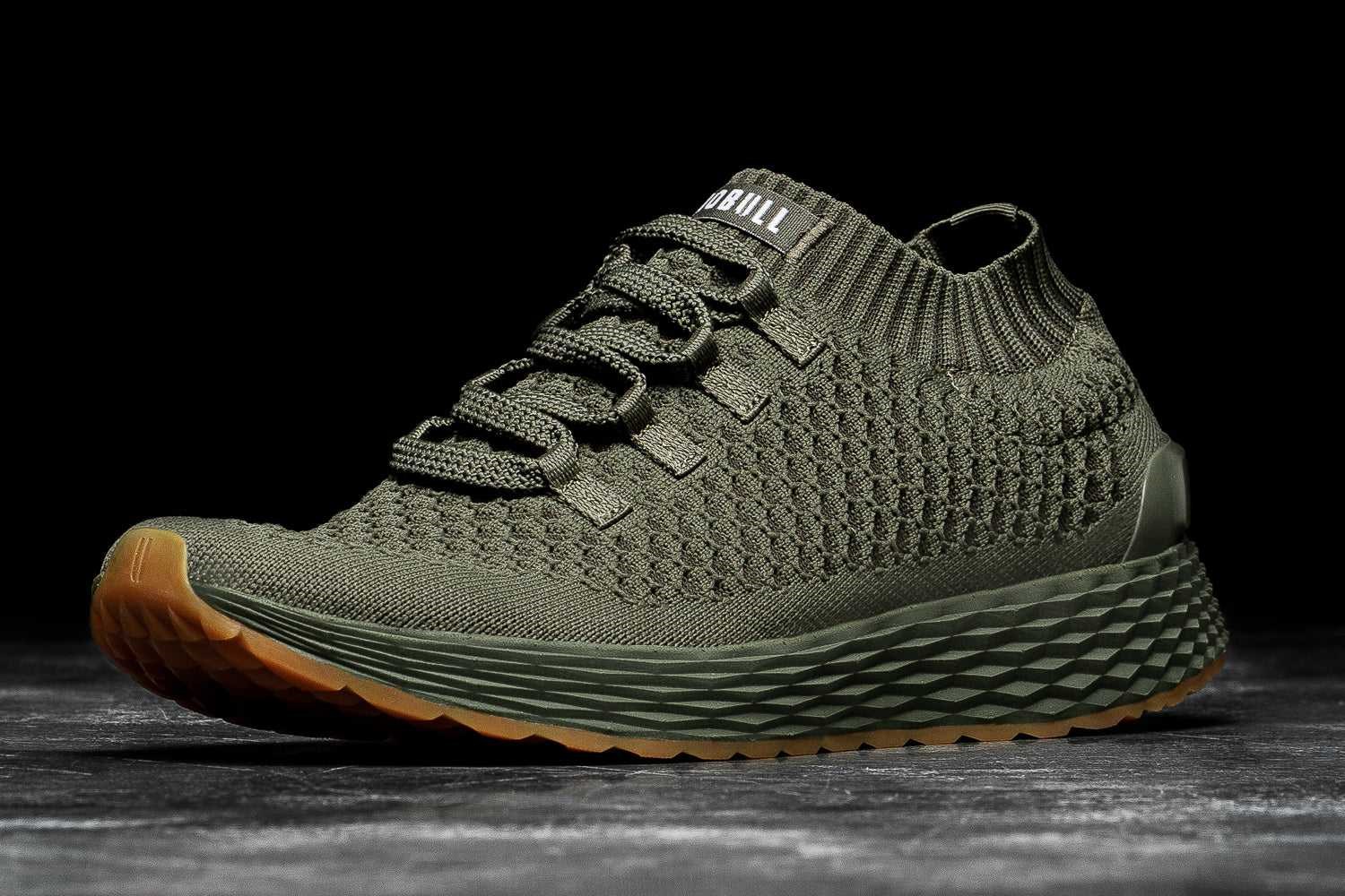 Nobull Knit Runner Knit Army | 3462-VITZU