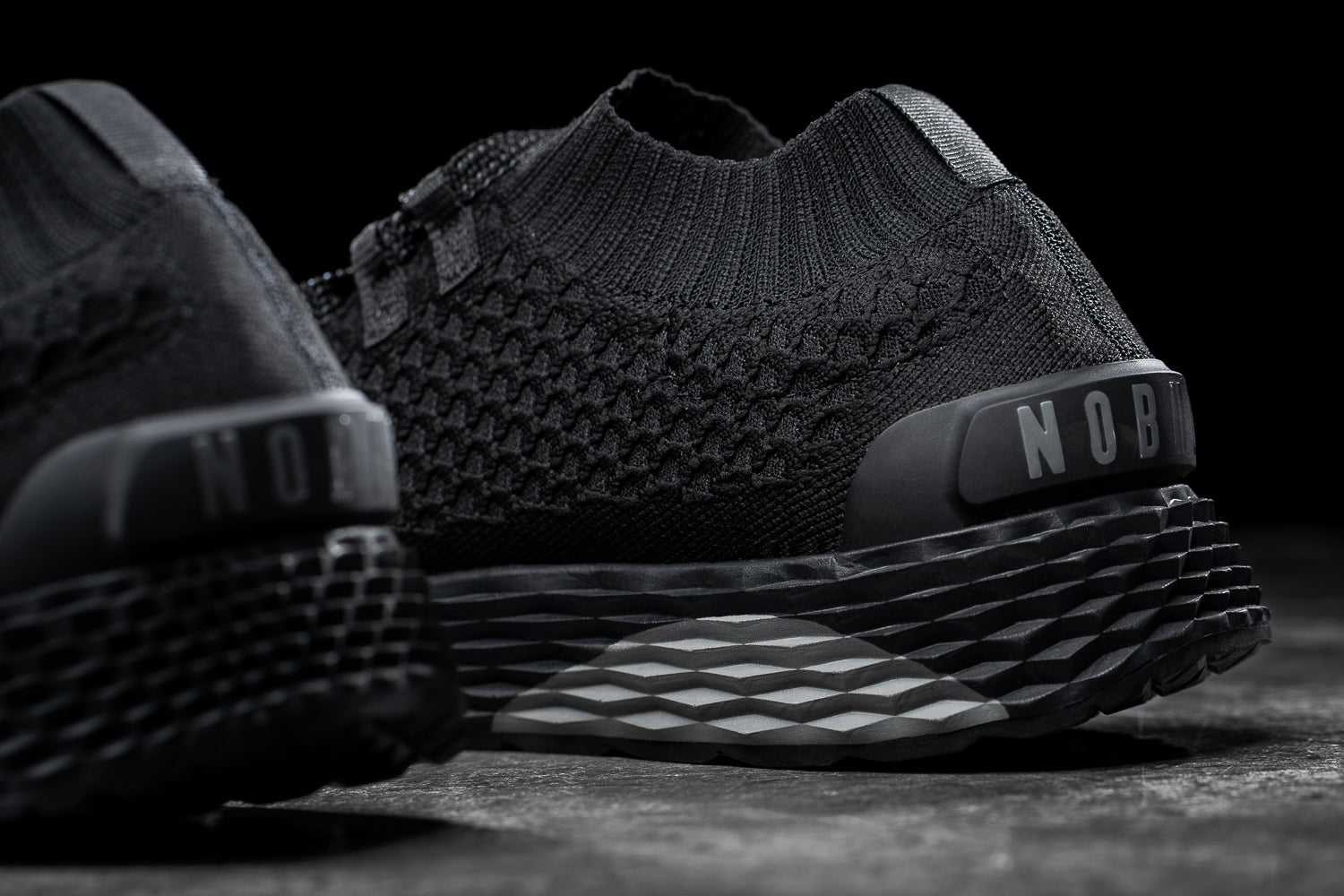 Nobull Knit Runner Knit Black | 1069-SLGCF