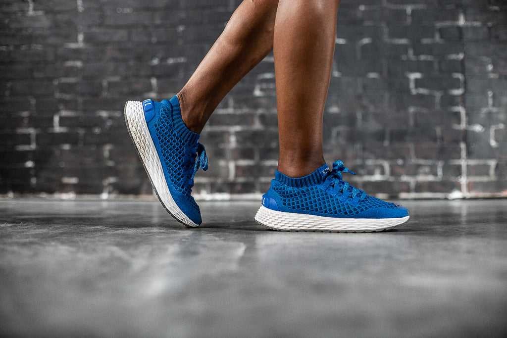 Nobull Knit Runner Knit Blue | 1084-IZLFH