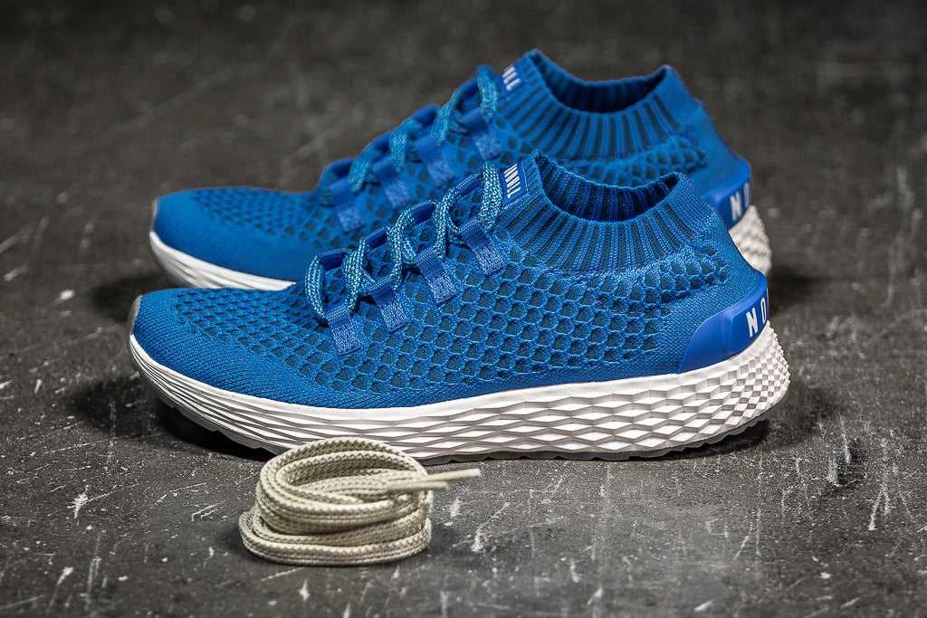 Nobull Knit Runner Knit Blue | 1084-IZLFH