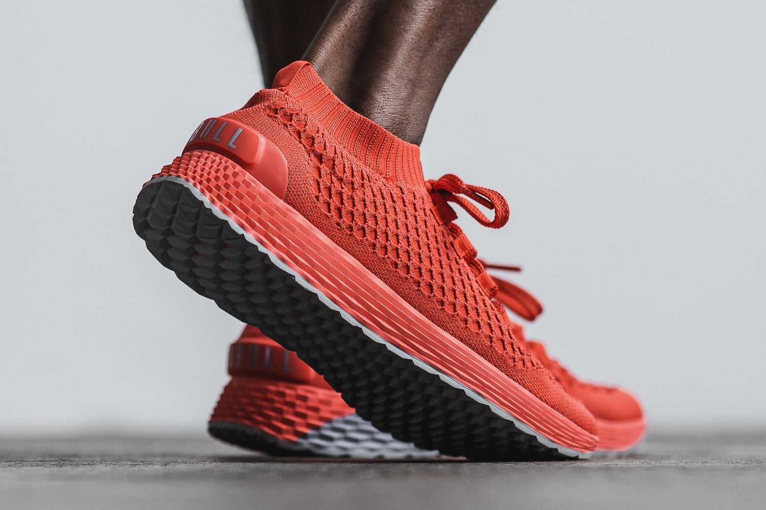 Nobull Knit Runner Knit Bright Red Reflective | 5314-CFWDQ