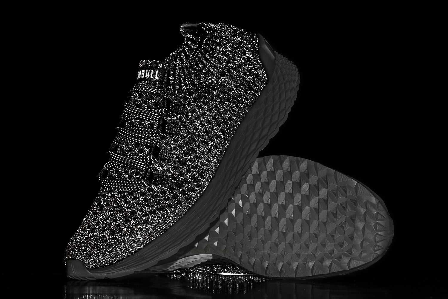 Nobull Knit Runner Knit Dark Grey Reflective | 1467-KRQOV