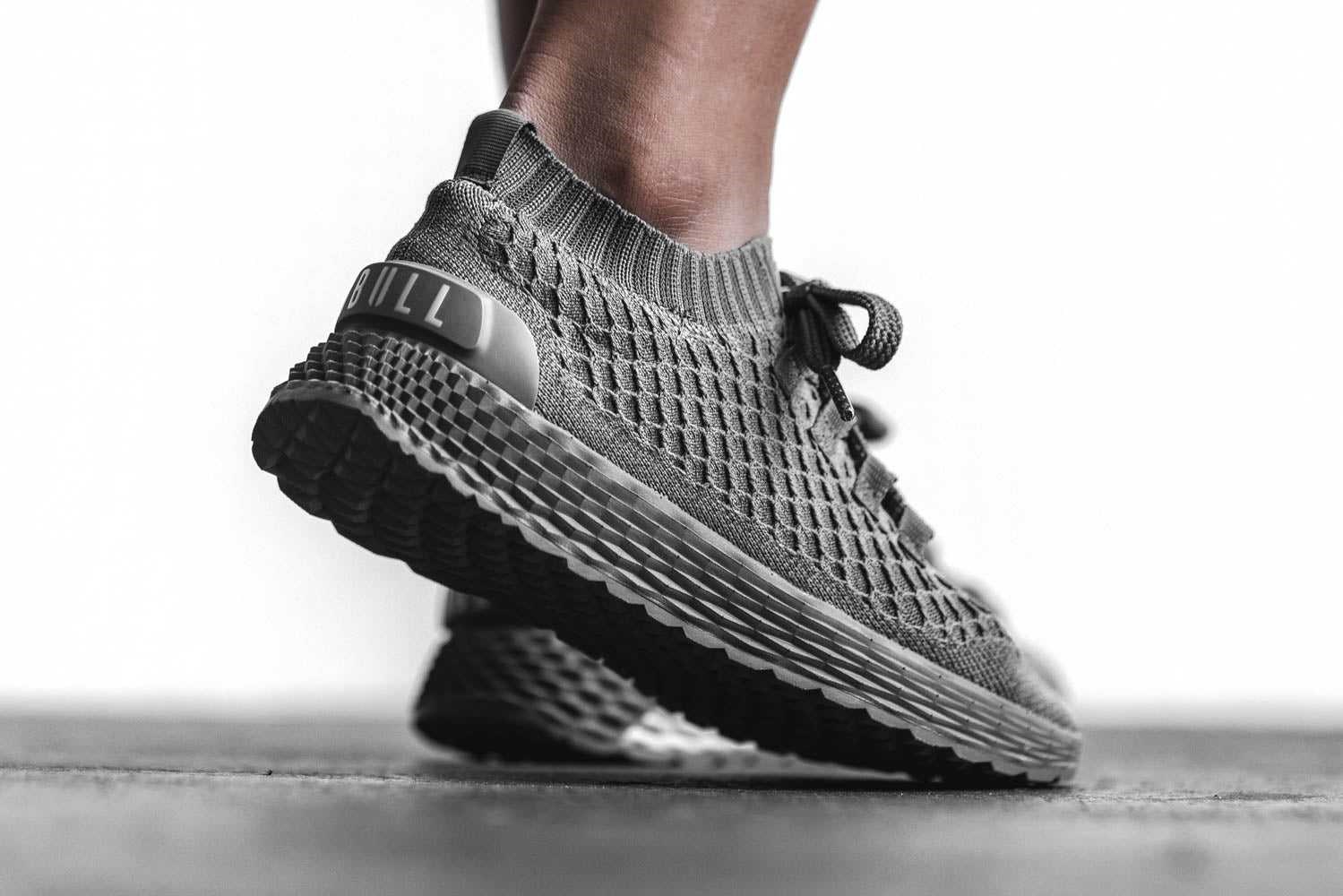 Nobull Knit Runner Knit Dark Grey Reflective | 3790-RLBZQ