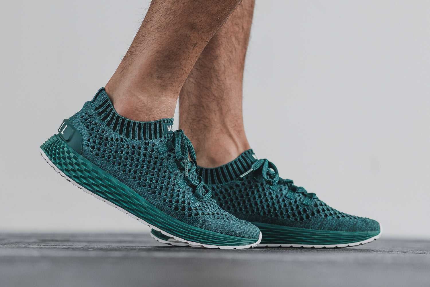 Nobull Knit Runner Knit Deep Teal | 0945-CJKEW