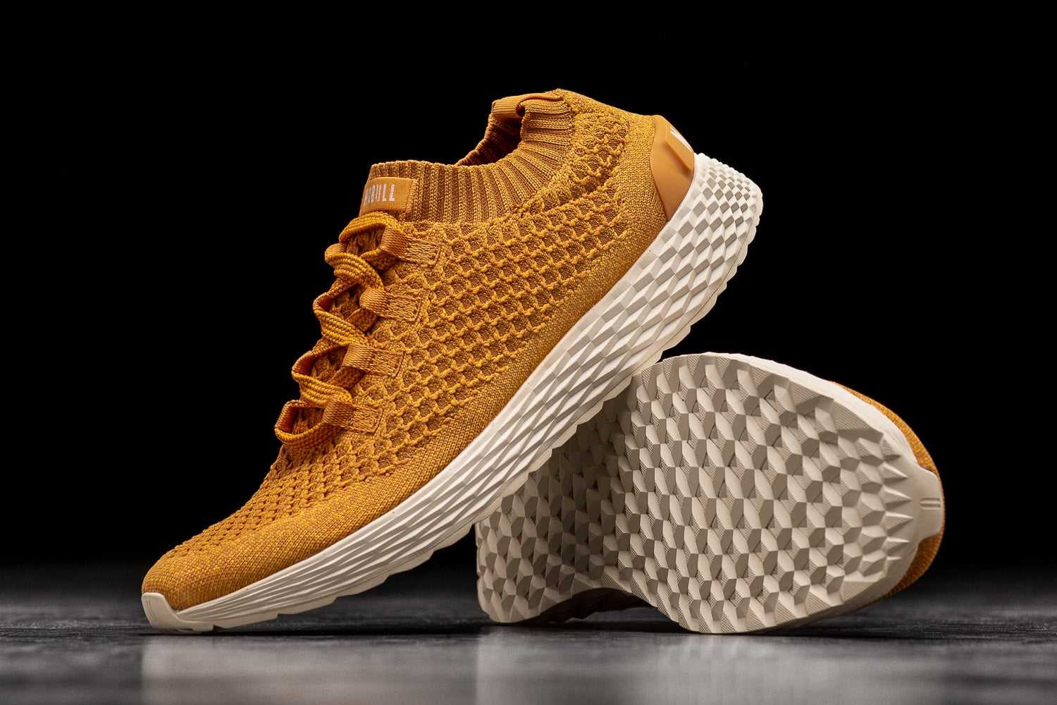 Nobull Knit Runner Knit Golden | 7165-GBSHF