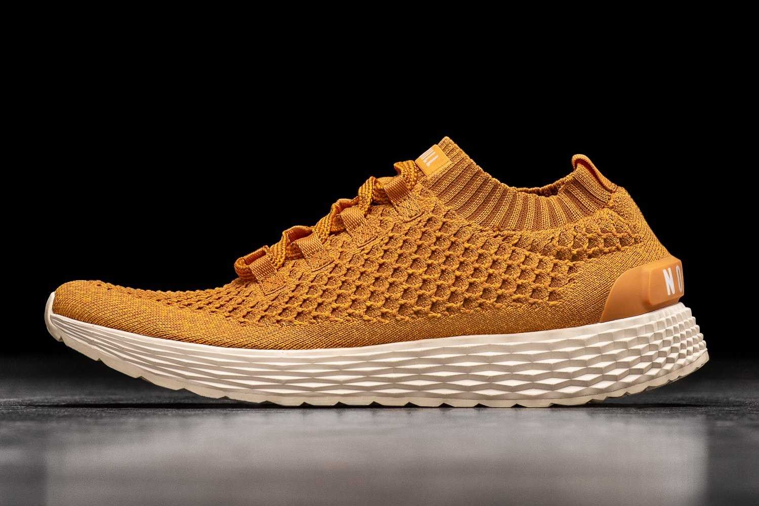 Nobull Knit Runner Knit Golden | 7165-GBSHF