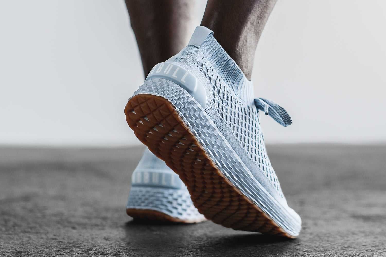 Nobull Knit Runner Knit Ice Blue | 4753-XFOIL