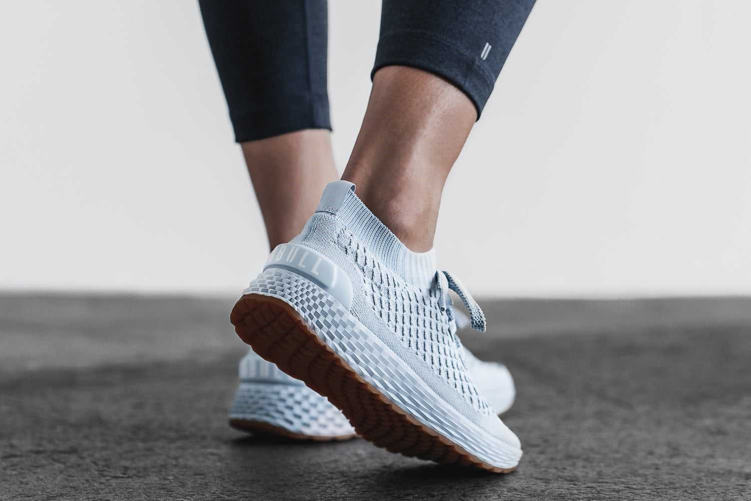 Nobull Knit Runner Knit Ice Blue | 7064-YUBJR