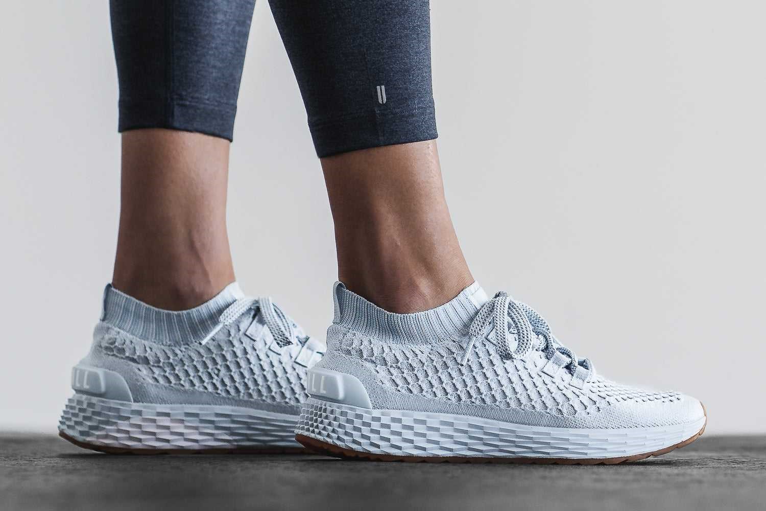 Nobull Knit Runner Knit Ice Blue | 7064-YUBJR