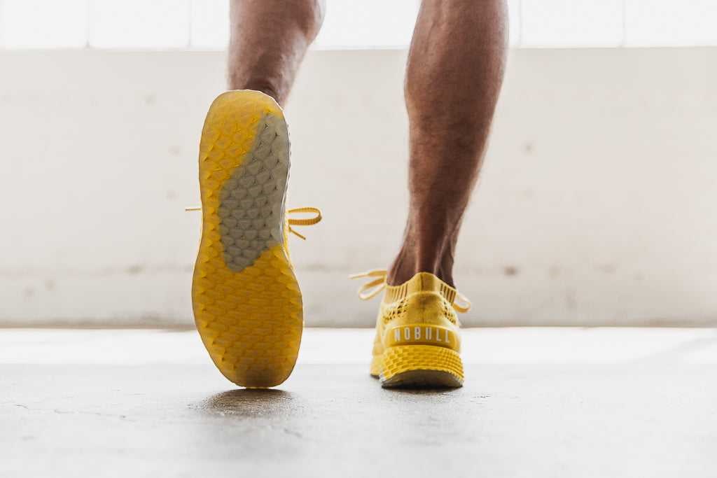 Nobull Knit Runner Knit Lemon Drop | 2970-YPFBA