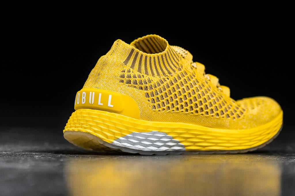 Nobull Knit Runner Knit Lemon Drop | 2970-YPFBA