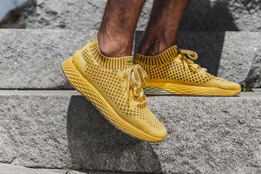 Nobull Knit Runner Knit Lemon Drop | 2970-YPFBA