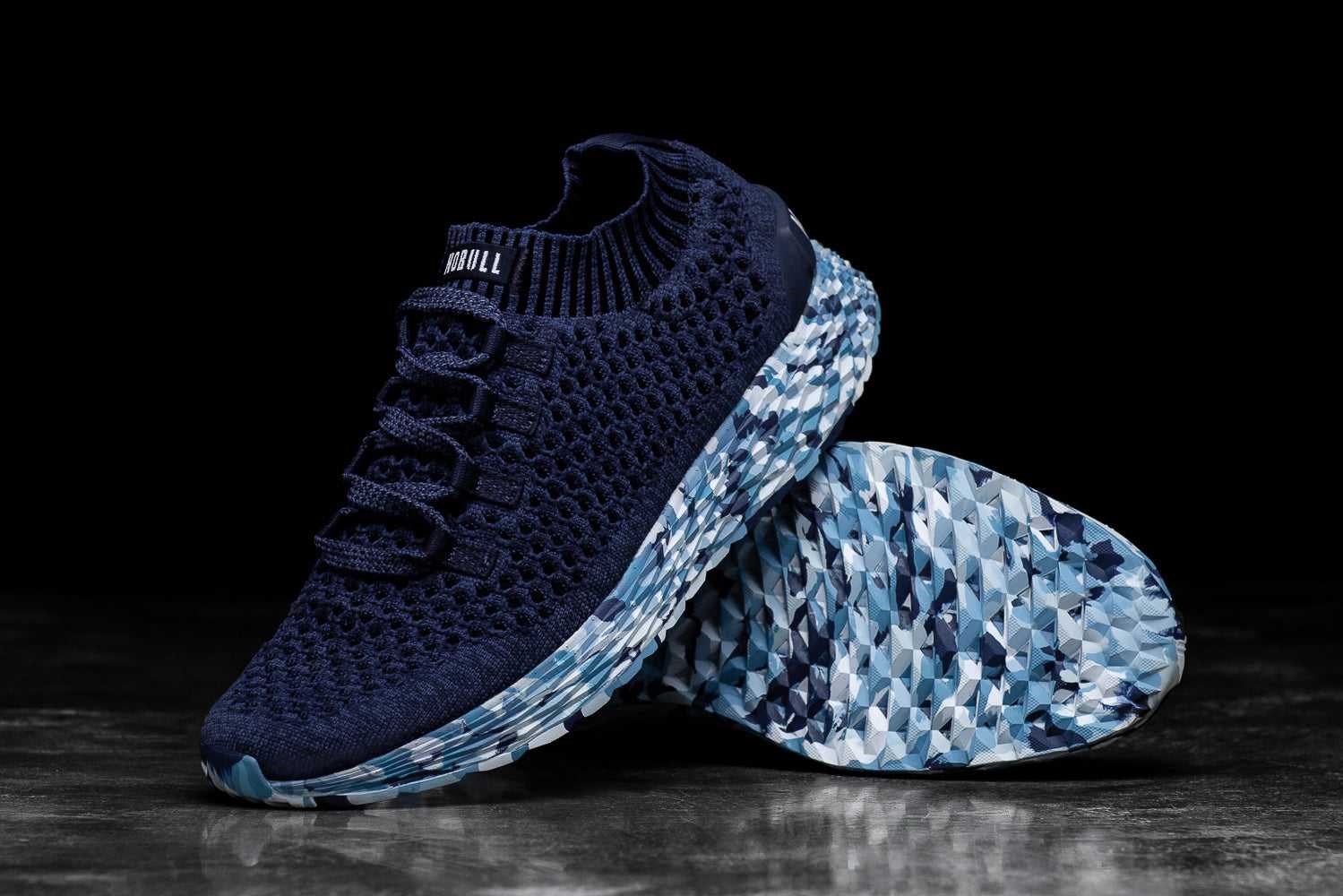 Nobull Knit Runner Knit Midnight Wild Ocean | 2760-OFQAK