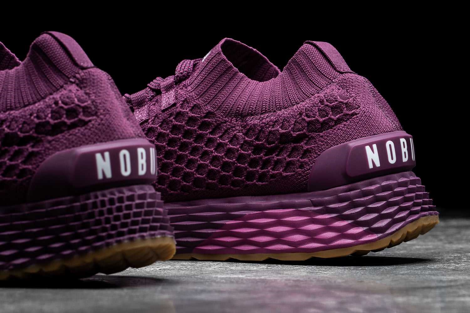 Nobull Knit Runner Knit Mulberry | 8940-XHVSG