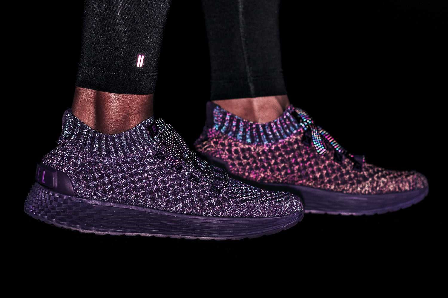 Nobull Knit Runner Knit Plum Iridescent | 7249-XHGZN