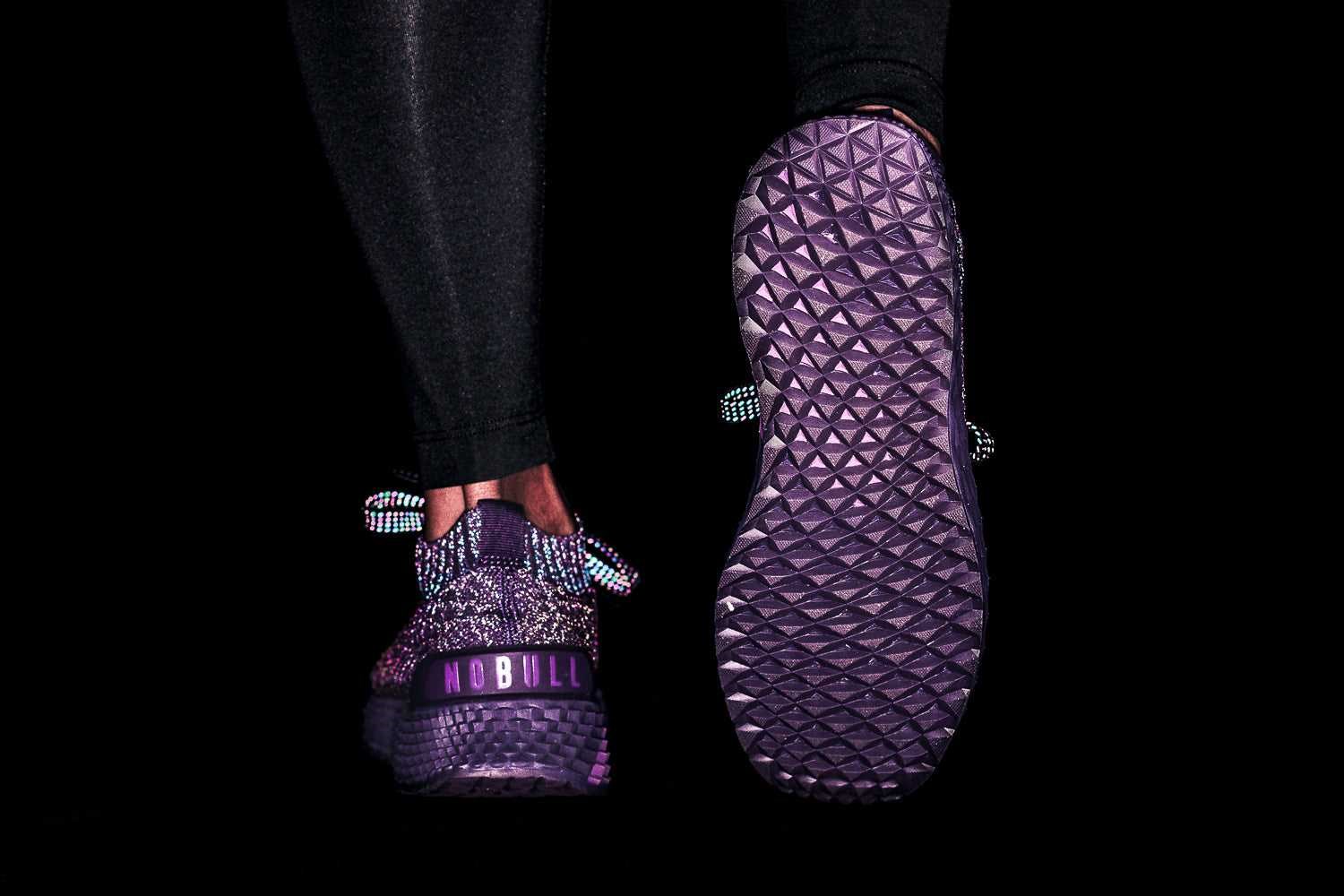 Nobull Knit Runner Knit Plum Iridescent | 7249-XHGZN