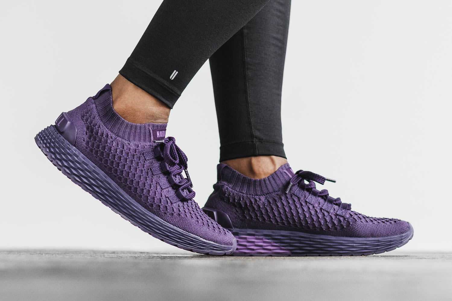 Nobull Knit Runner Knit Plum Iridescent | 7249-XHGZN