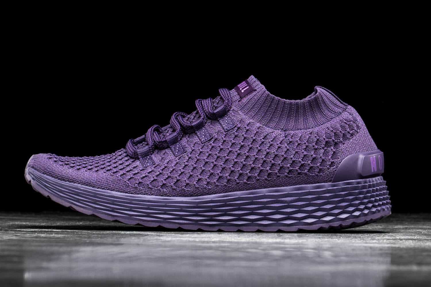 Nobull Knit Runner Knit Plum Iridescent | 7249-XHGZN