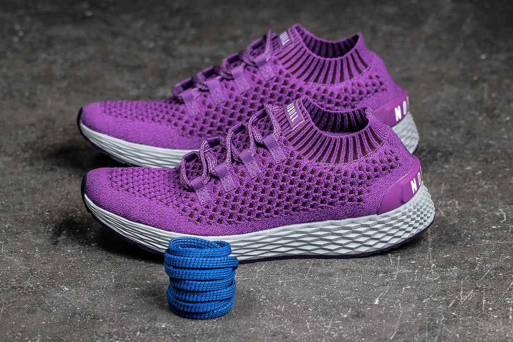 Nobull Knit Runner Knit Purple | 2503-BHYPZ