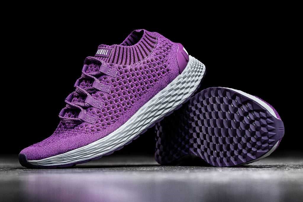 Nobull Knit Runner Knit Purple | 2503-BHYPZ