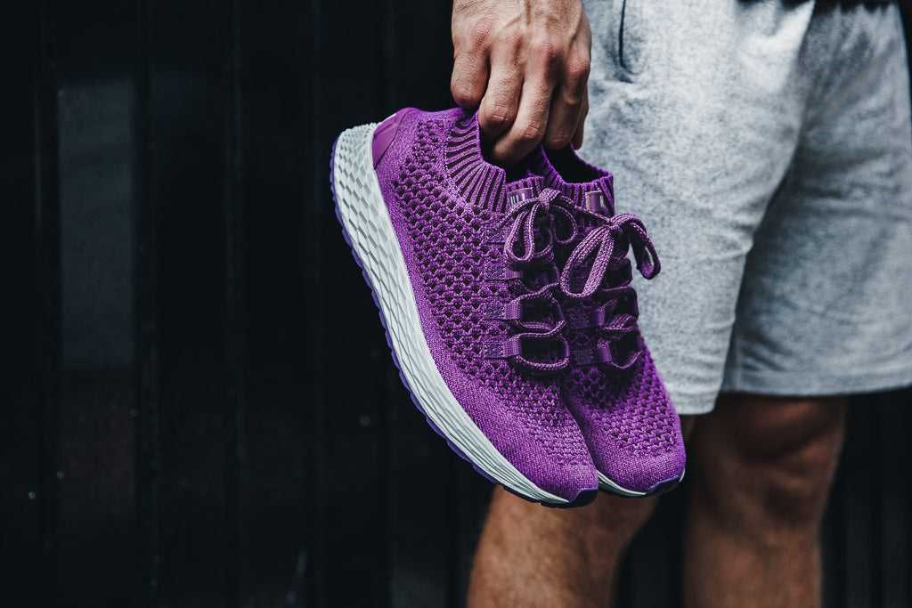 Nobull Knit Runner Knit Purple | 3064-SHALZ