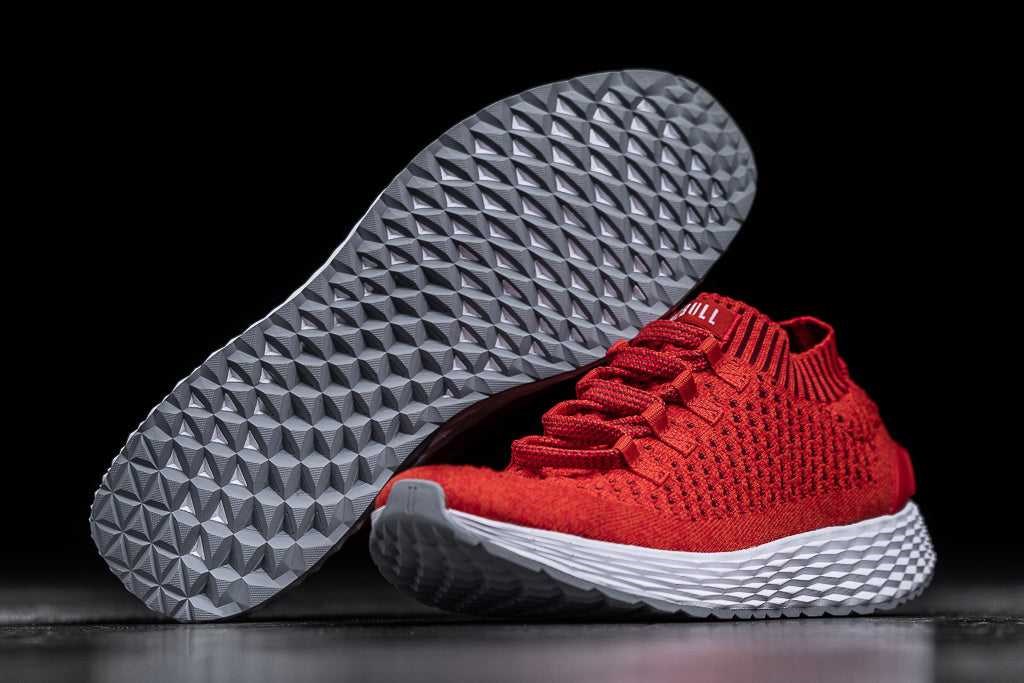 Nobull Knit Runner Knit Red | 3409-TESPI