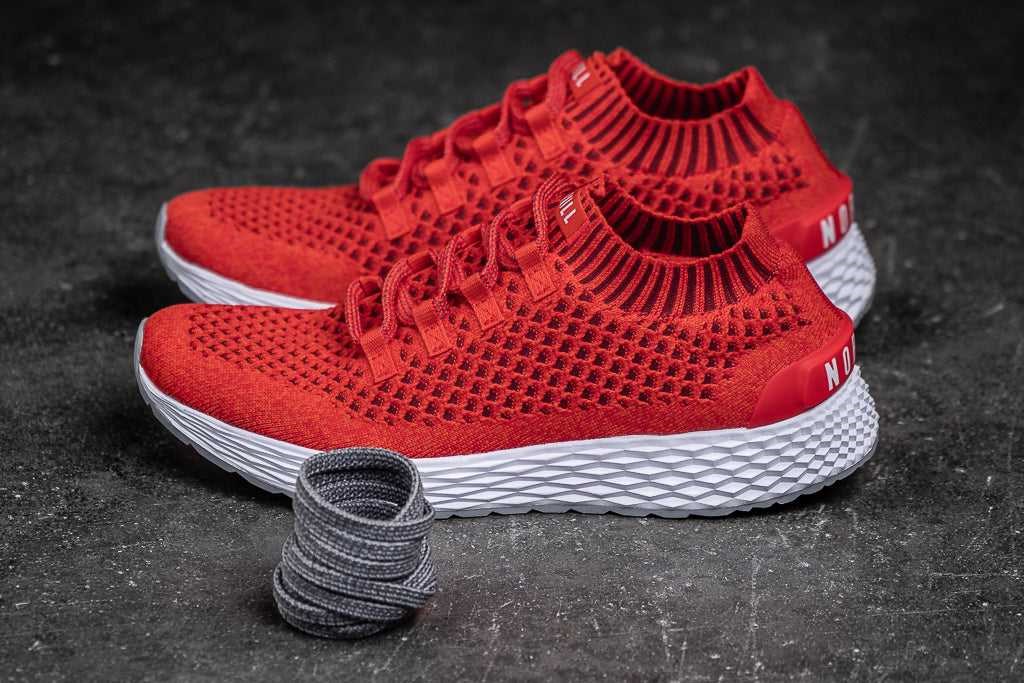 Nobull Knit Runner Knit Red | 3409-TESPI