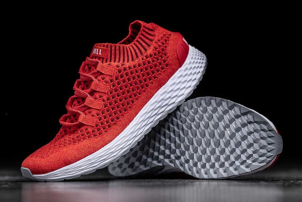 Nobull Knit Runner Knit Red | 3409-TESPI