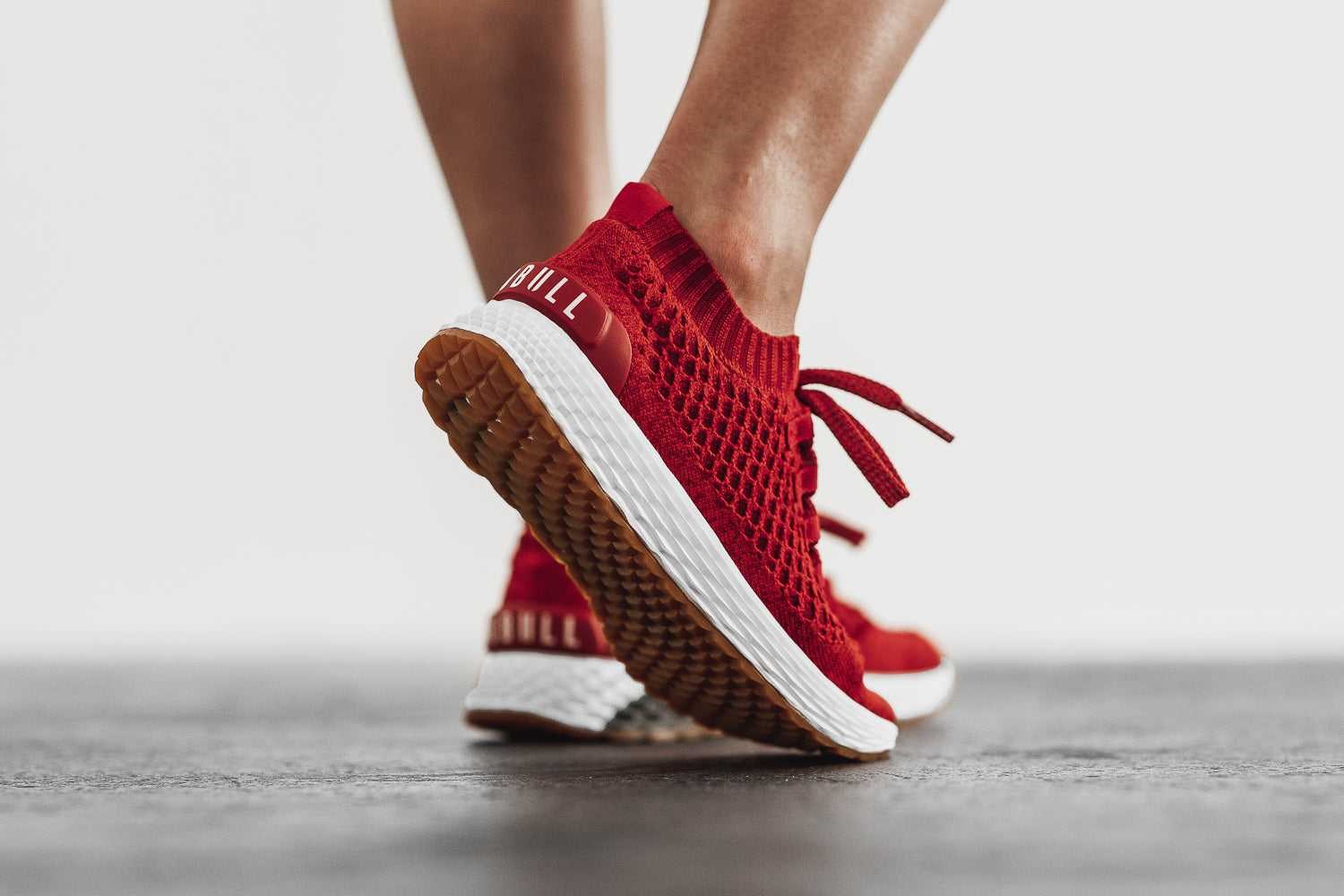 Nobull Knit Runner Knit Red Alert | 3094-RLAKE