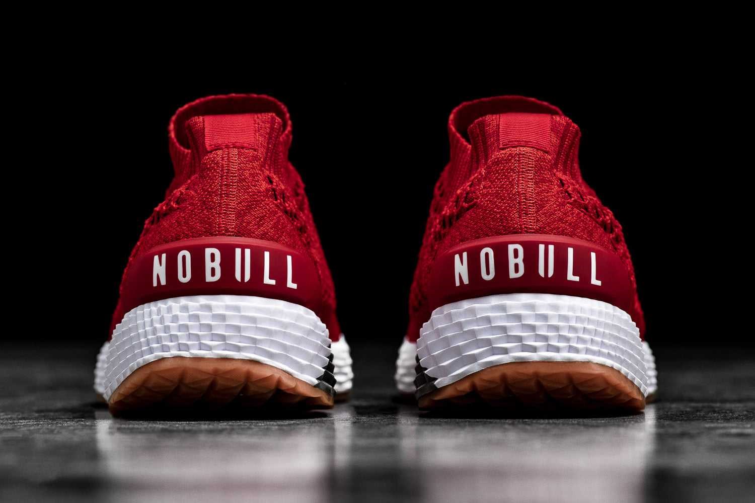 Nobull Knit Runner Knit Red Alert | 5103-OJLCI