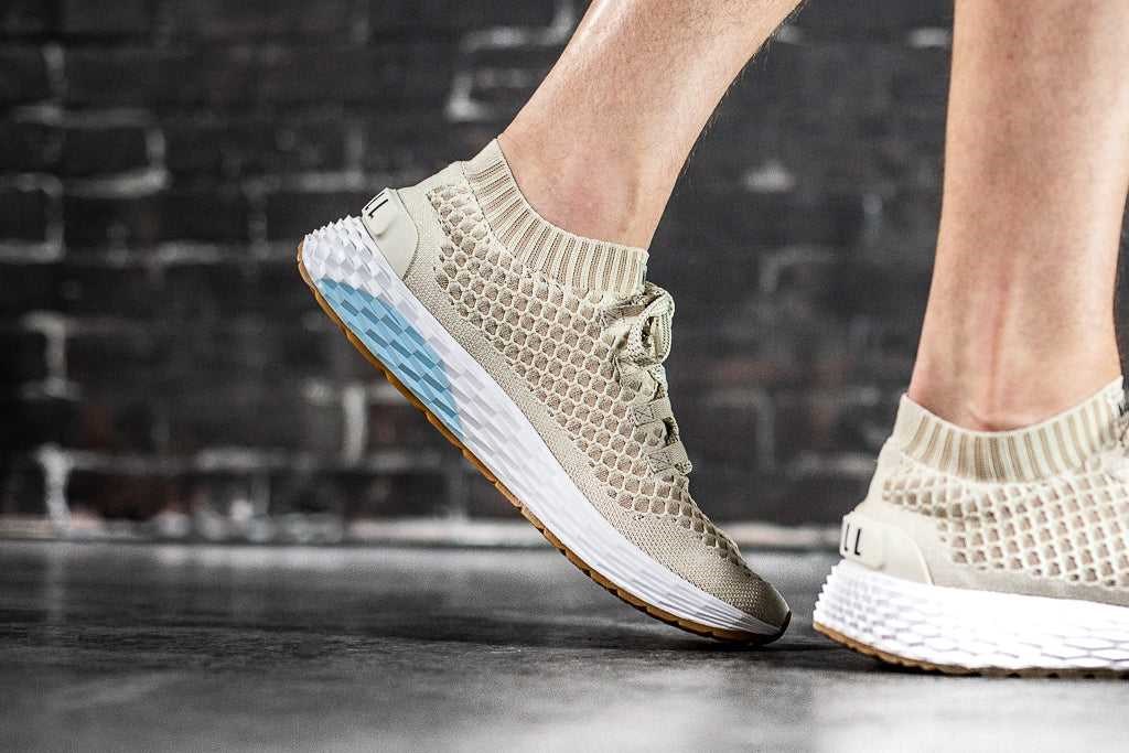 Nobull Knit Runner Knit Sand | 2485-KHNBD