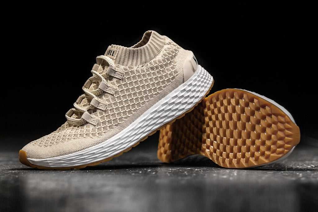 Nobull Knit Runner Knit Sand | 2485-KHNBD