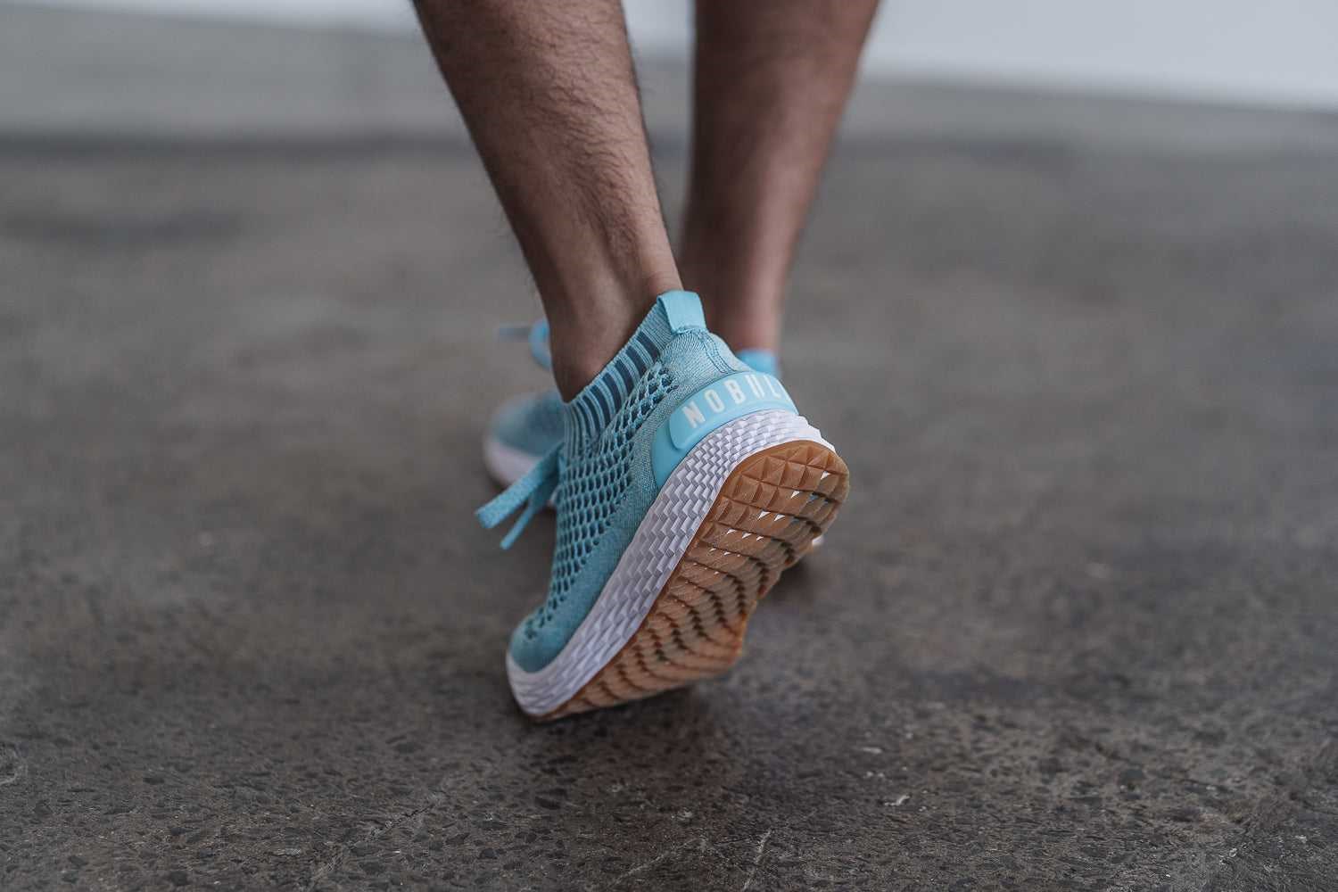 Nobull Knit Runner Knit Topaz | 7650-GHEPO