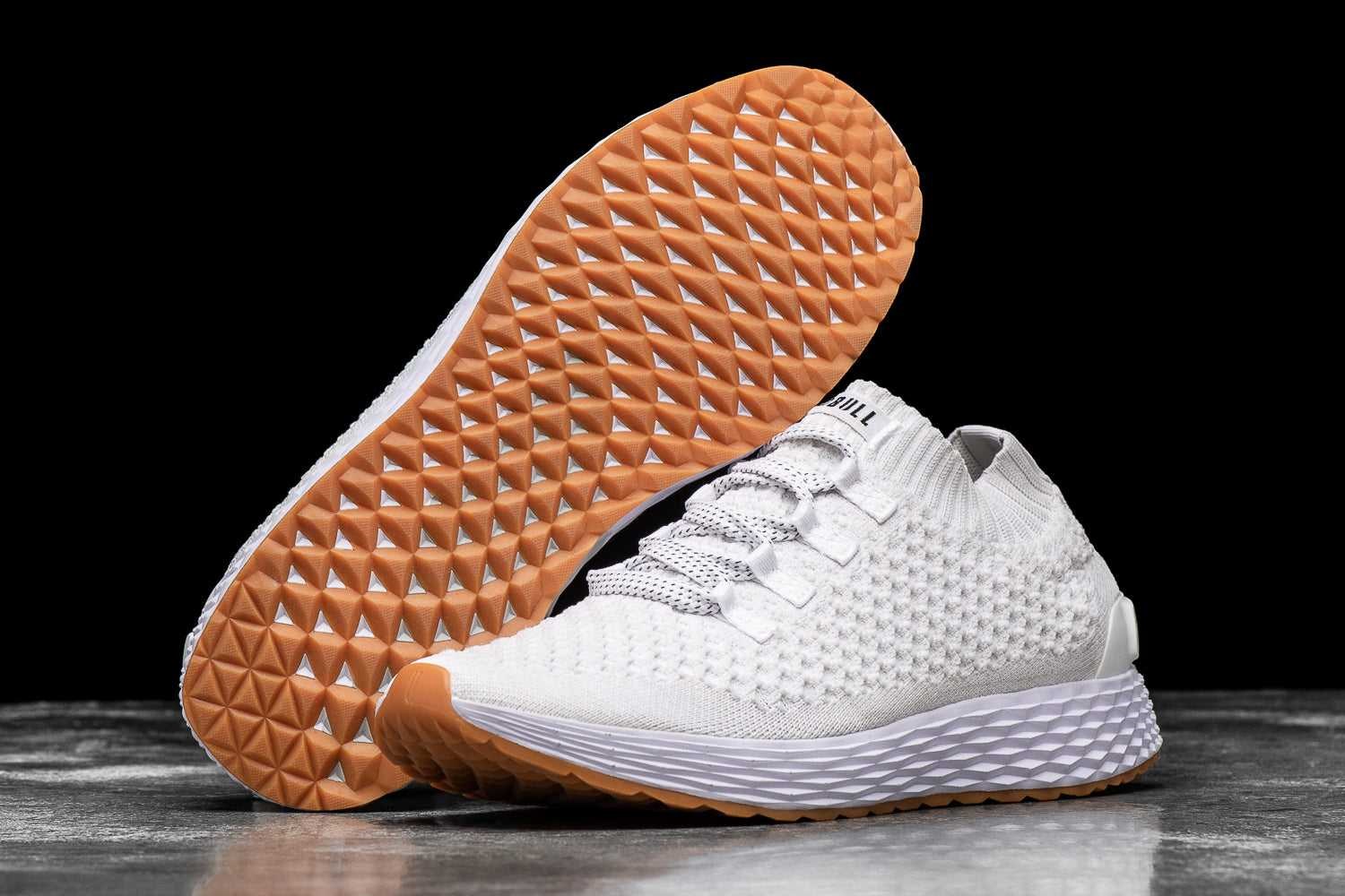 Nobull Knit Runner Knit White | 3572-IRDQS