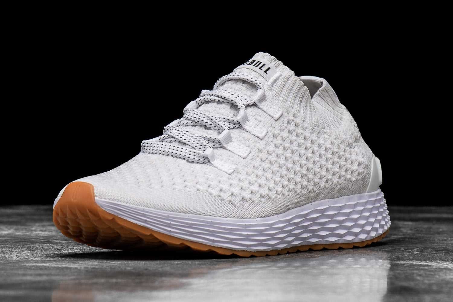 Nobull Knit Runner Knit White | 3572-IRDQS