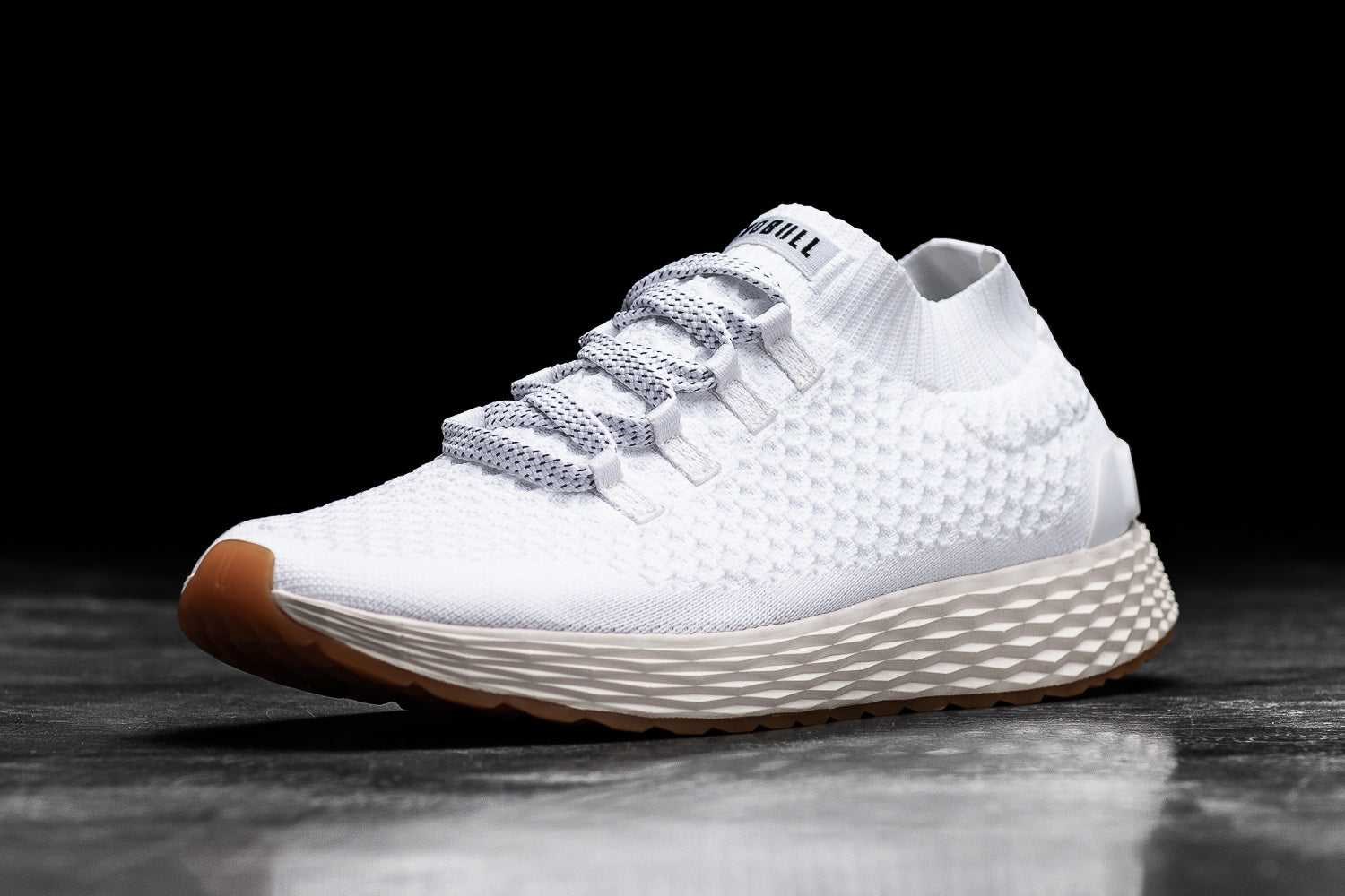 Nobull Knit Runner Knit White Ivory | 2579-RXKSG