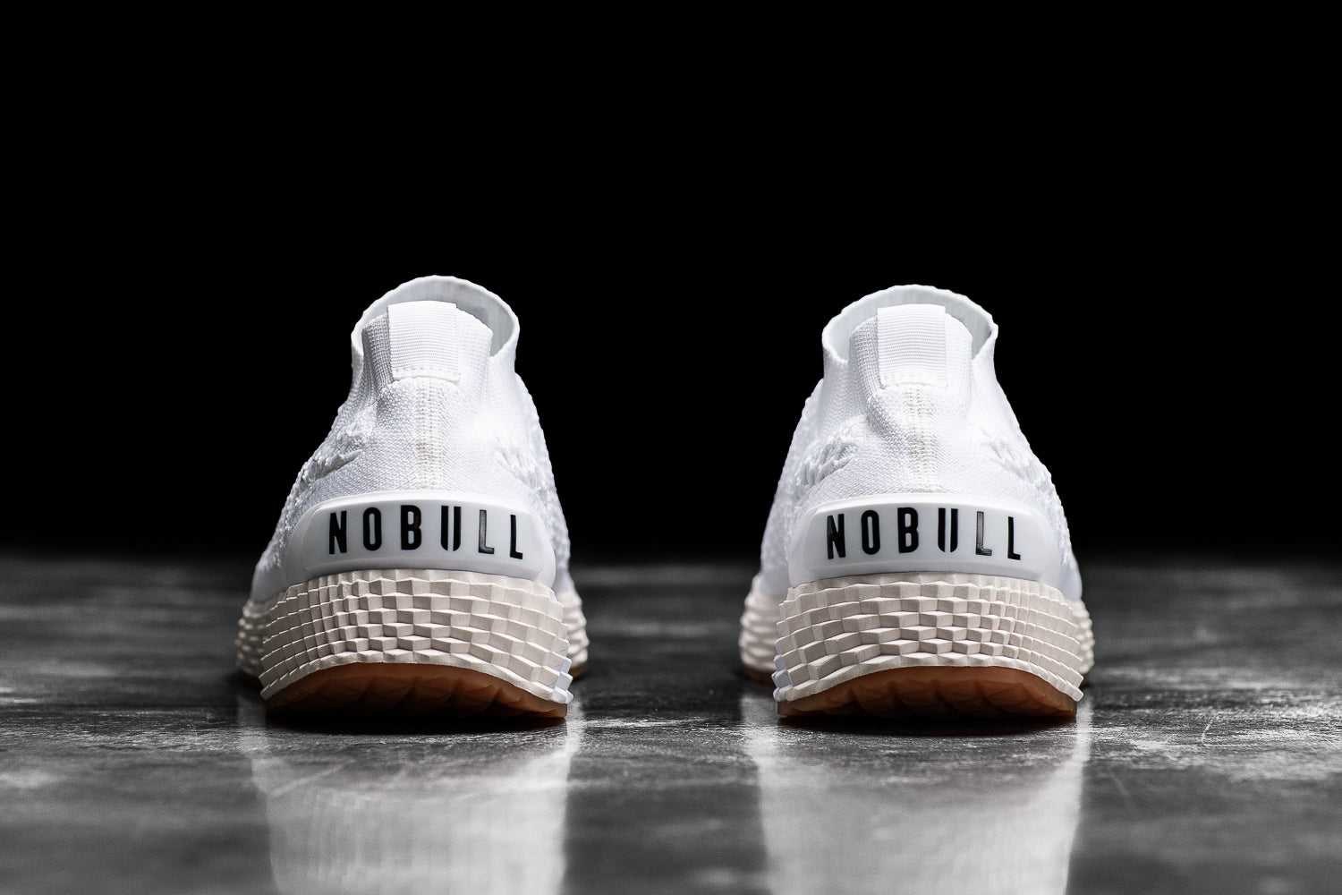 Nobull Knit Runner Knit White Ivory | 9341-YFXGI