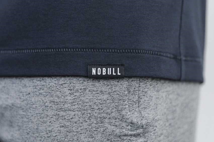 Nobull Lightweight Long Sleeve Tee Tanks & Tees Ink | 9315-HZANO