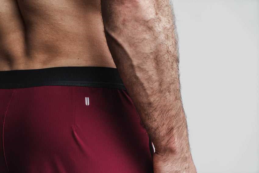 Nobull Lightweight Short 7 inches Bottoms Cabernet | 6580-AEJFG