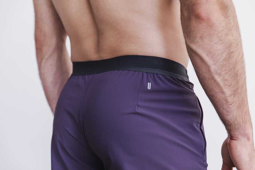 Nobull Lightweight Short 9 inches Bottoms Dark Purple | 0428-ZSVTD