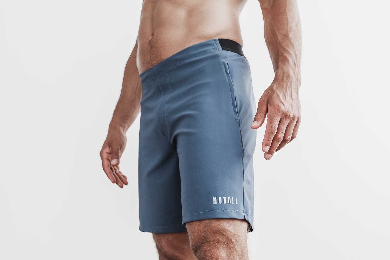 Nobull Lightweight Short 9 inches Bottoms Coastal Blue | 4097-HTFCQ