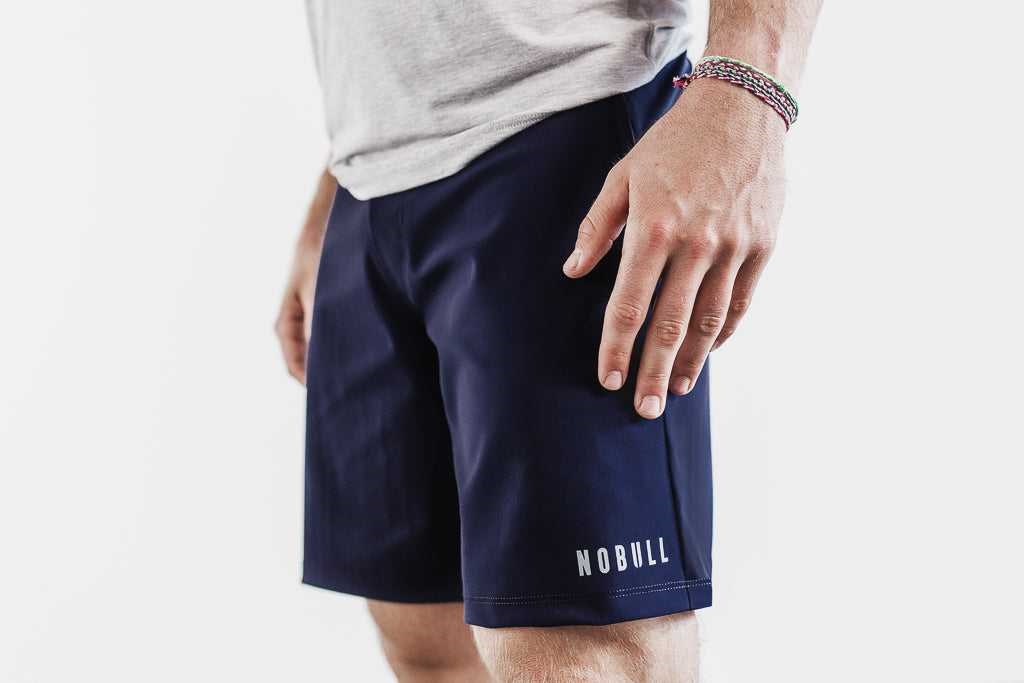 Nobull Lightweight Short 9 inches Bottoms Navy | 6958-VTMPG